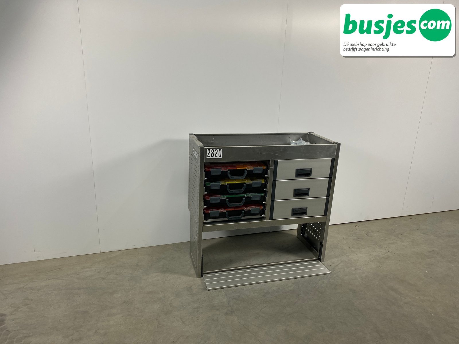 Aluca bedrijfswageninrichting 1010x420x950mm (2820) - Afbeelding 5