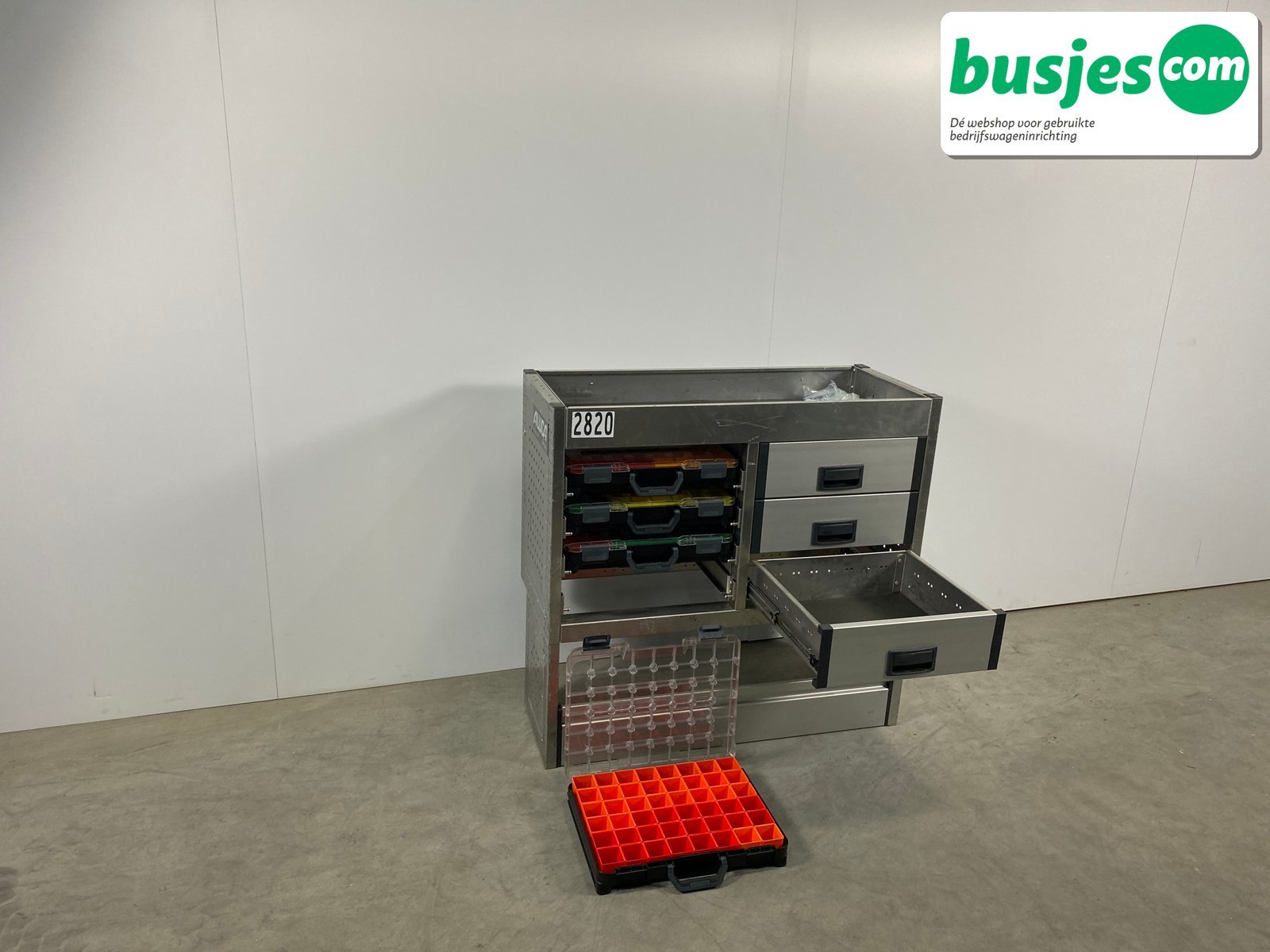 Aluca bedrijfswageninrichting 1010x420x950mm (2820) - Afbeelding 6