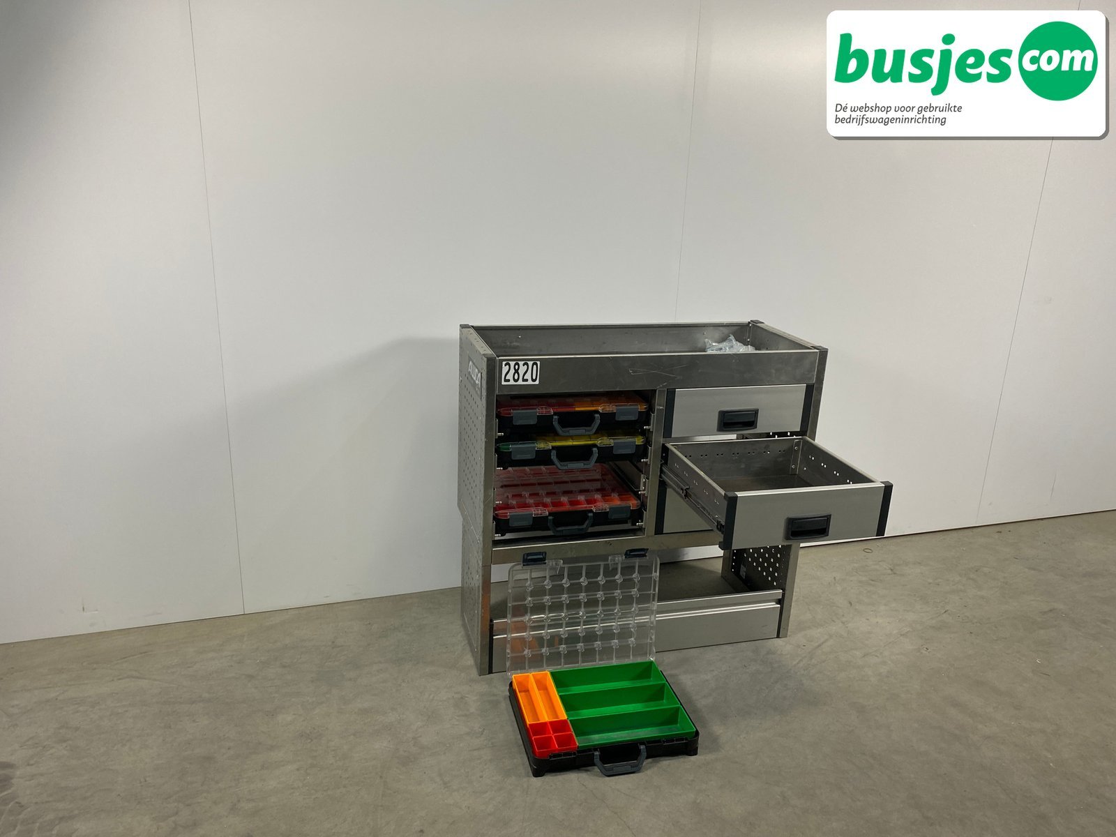 Aluca bedrijfswageninrichting 1010x420x950mm (2820) - Afbeelding 7