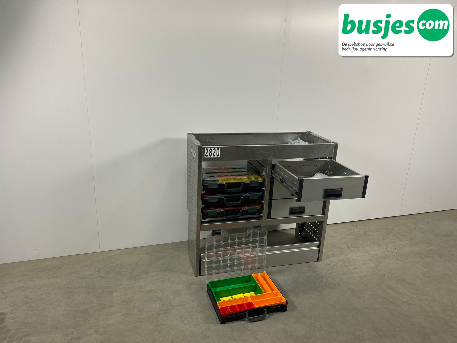 Aluca bedrijfswageninrichting 1010x420x950mm (2820) - Afbeelding 9