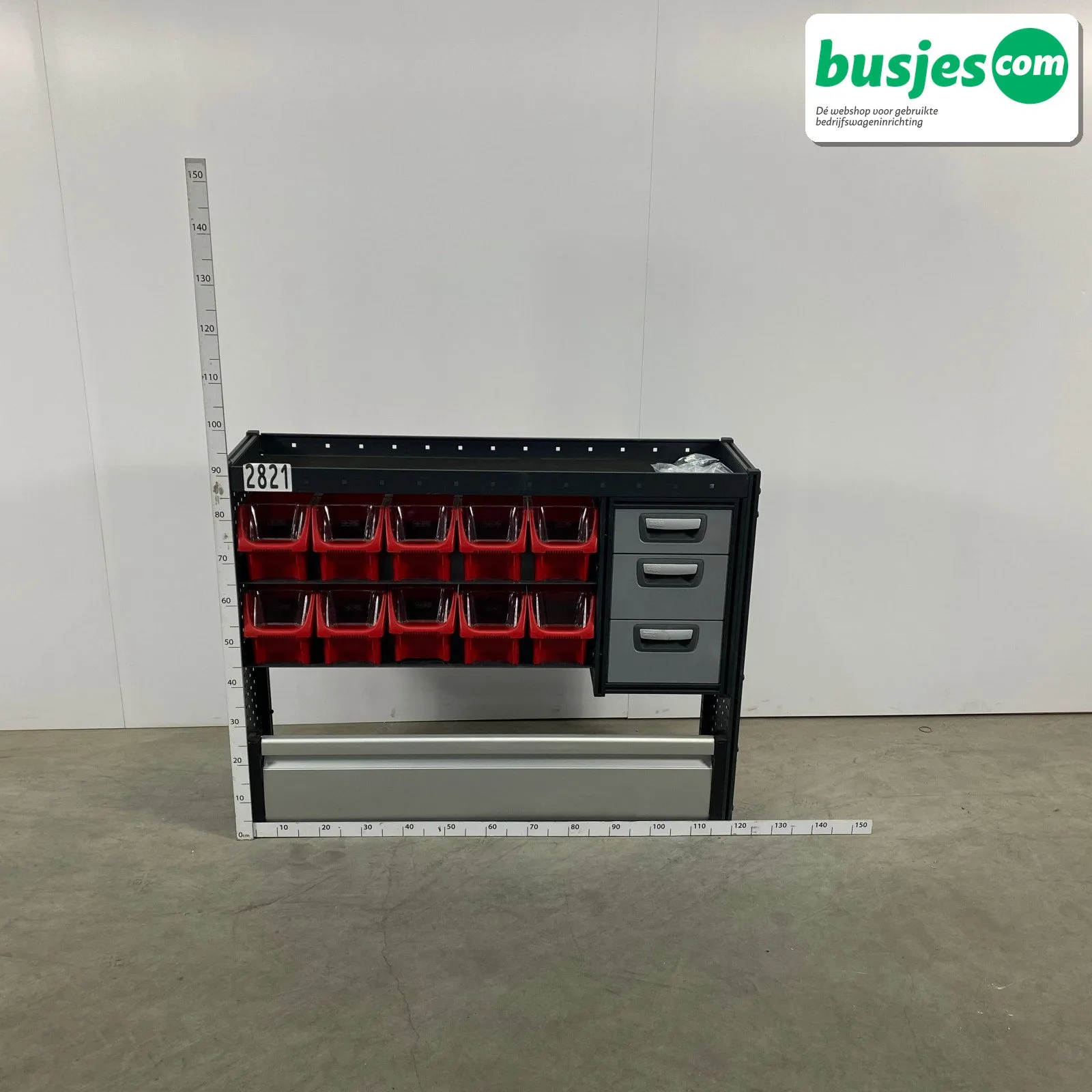 Modul bedrijfswagen inrichting 1190x325x925mm (2821)