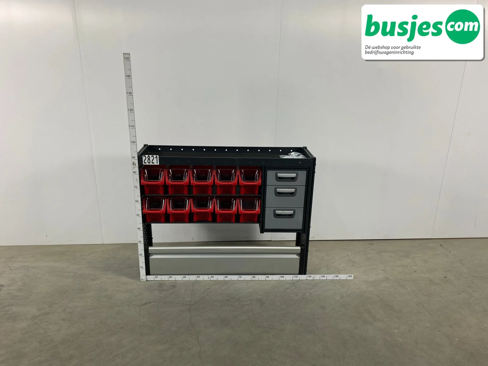 Modul bedrijfswagen inrichting 1190x325x925mm (2821) - Afbeelding 2