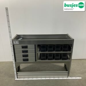 Aluca bedrijfswageninrichting 1255x415x950mm (2828)