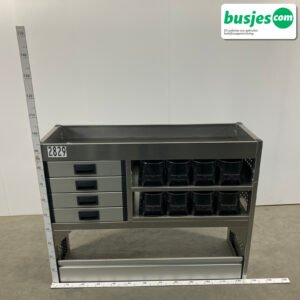 Aluca bedrijfswageninrichting 1255x415x950mm (2829)