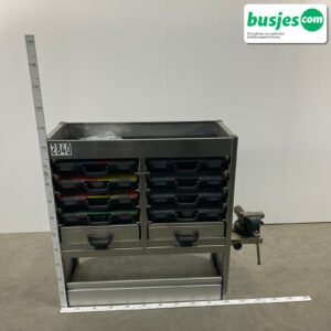 Aluca bedrijfswageninrichting 1010x420x1050mm (2840)