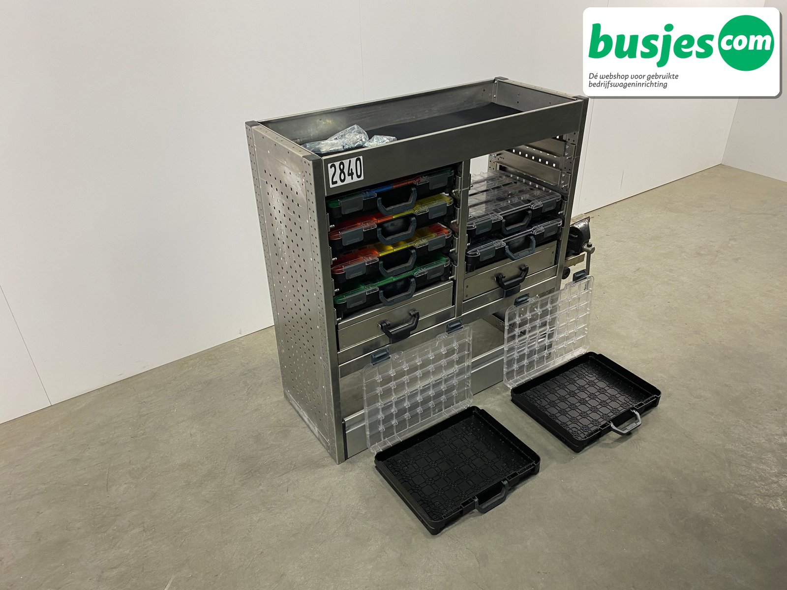 Aluca bedrijfswageninrichting 1010x420x1050mm (2840) - Afbeelding 10