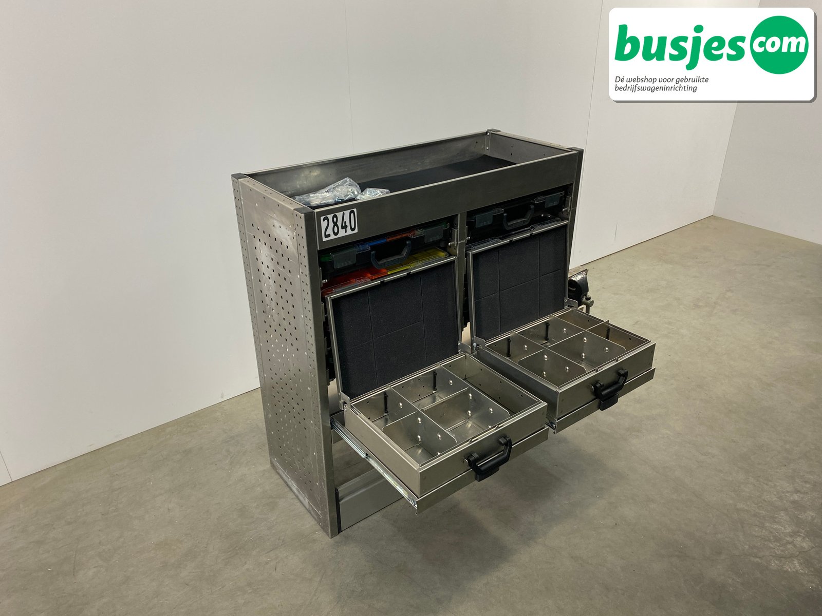 Aluca bedrijfswageninrichting 1010x420x1050mm (2840) - Afbeelding 6