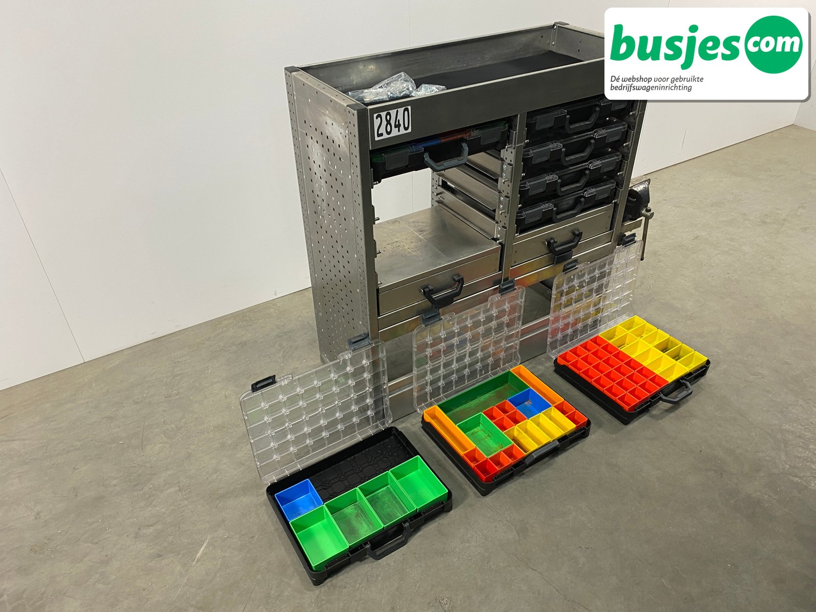 Aluca bedrijfswageninrichting 1010x420x1050mm (2840) - Afbeelding 7