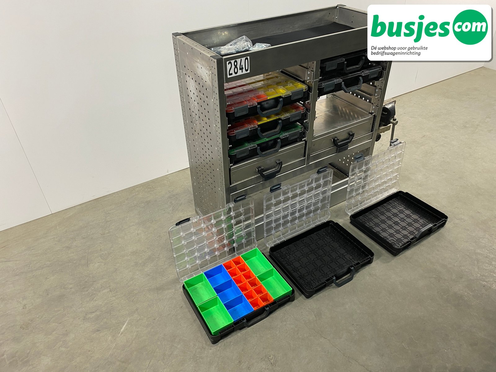 Aluca bedrijfswageninrichting 1010x420x1050mm (2840) - Afbeelding 8