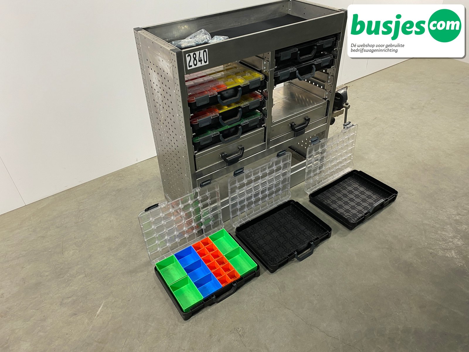 Aluca bedrijfswageninrichting 1010x420x1050mm (2840) - Afbeelding 9