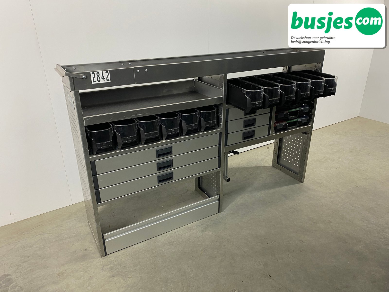 Aluca bedrijfswageninrichting 1990x425x1255mm (2842) - Afbeelding 13