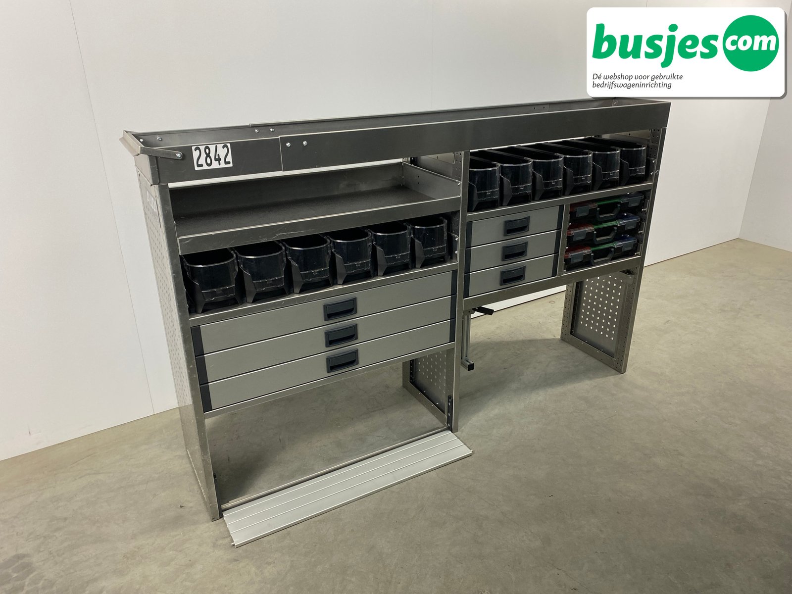 Aluca bedrijfswageninrichting 1990x425x1255mm (2842) - Afbeelding 5