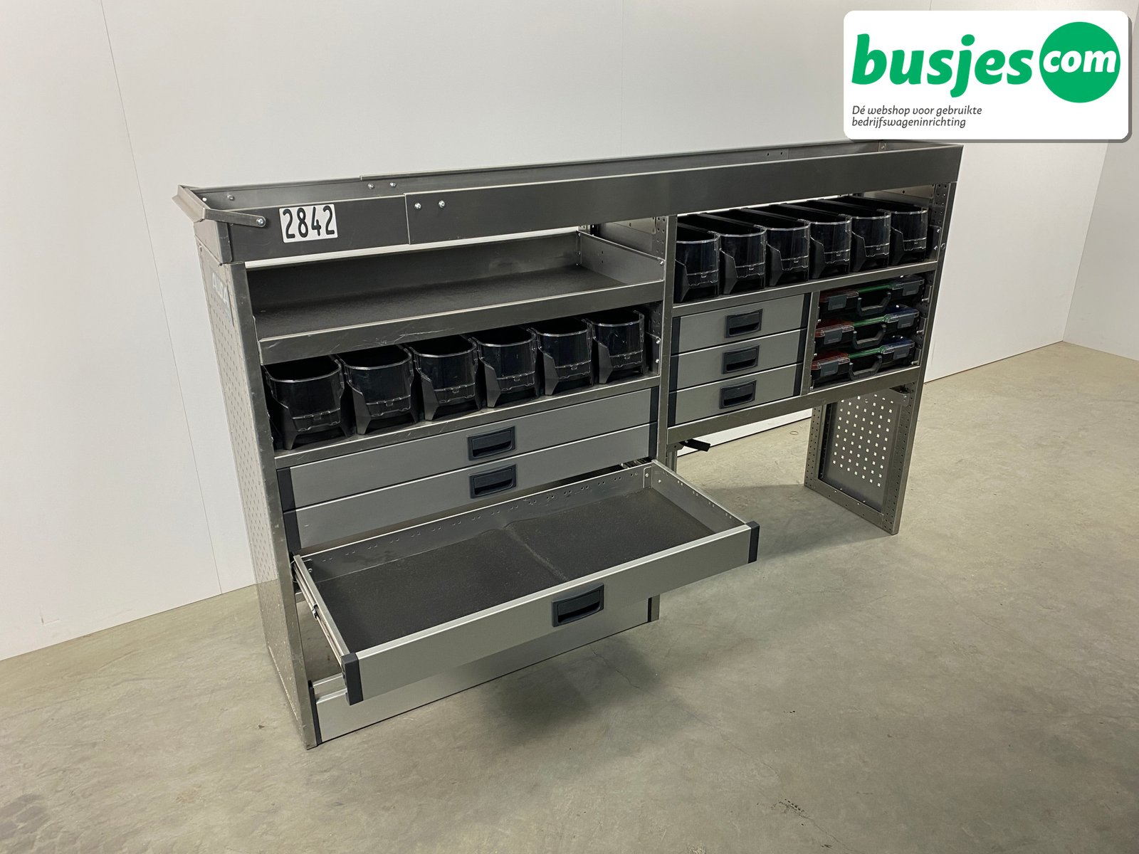 Aluca bedrijfswageninrichting 1990x425x1255mm (2842) - Afbeelding 6