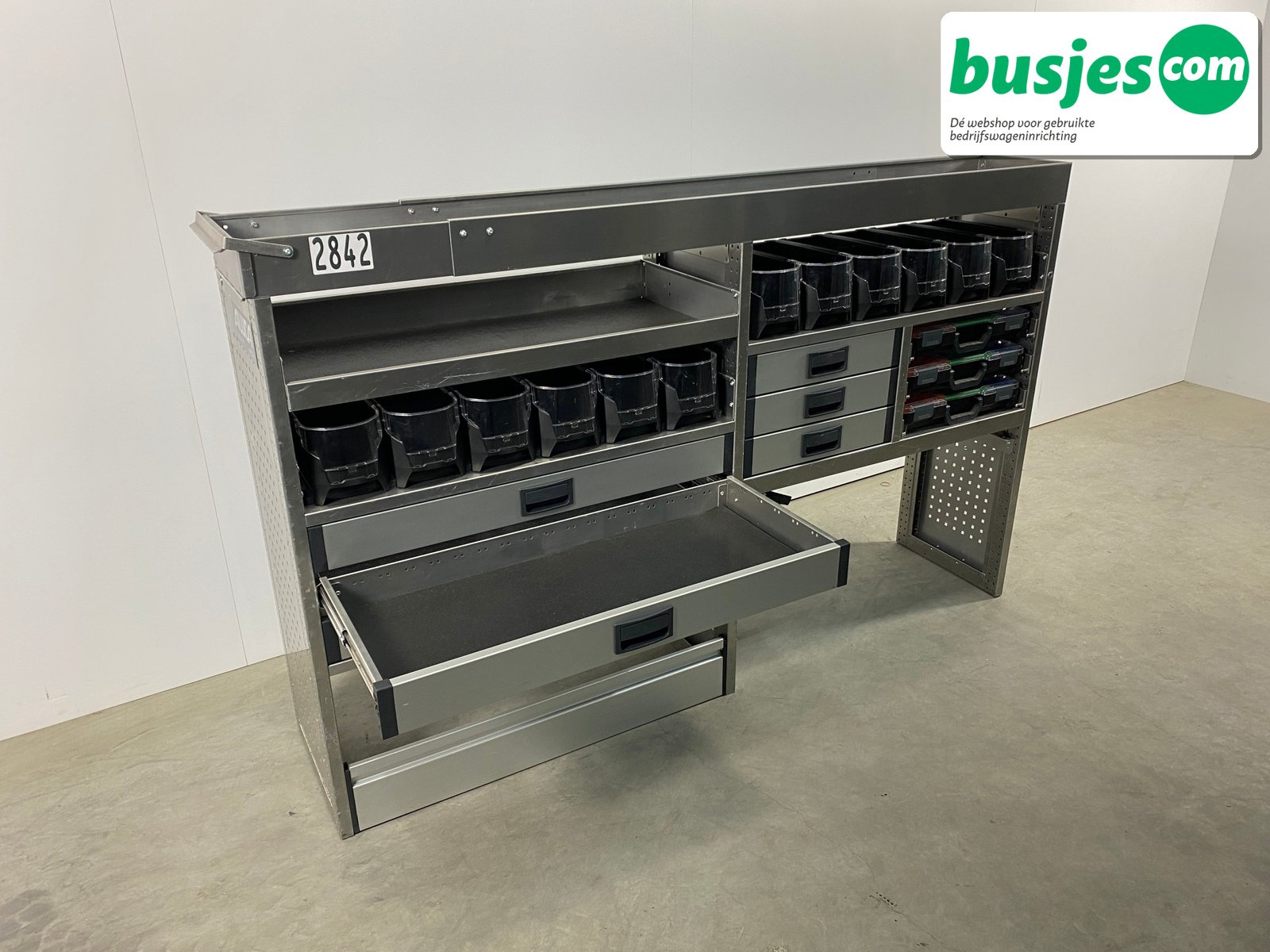 Aluca bedrijfswageninrichting 1990x425x1255mm (2842) - Afbeelding 7