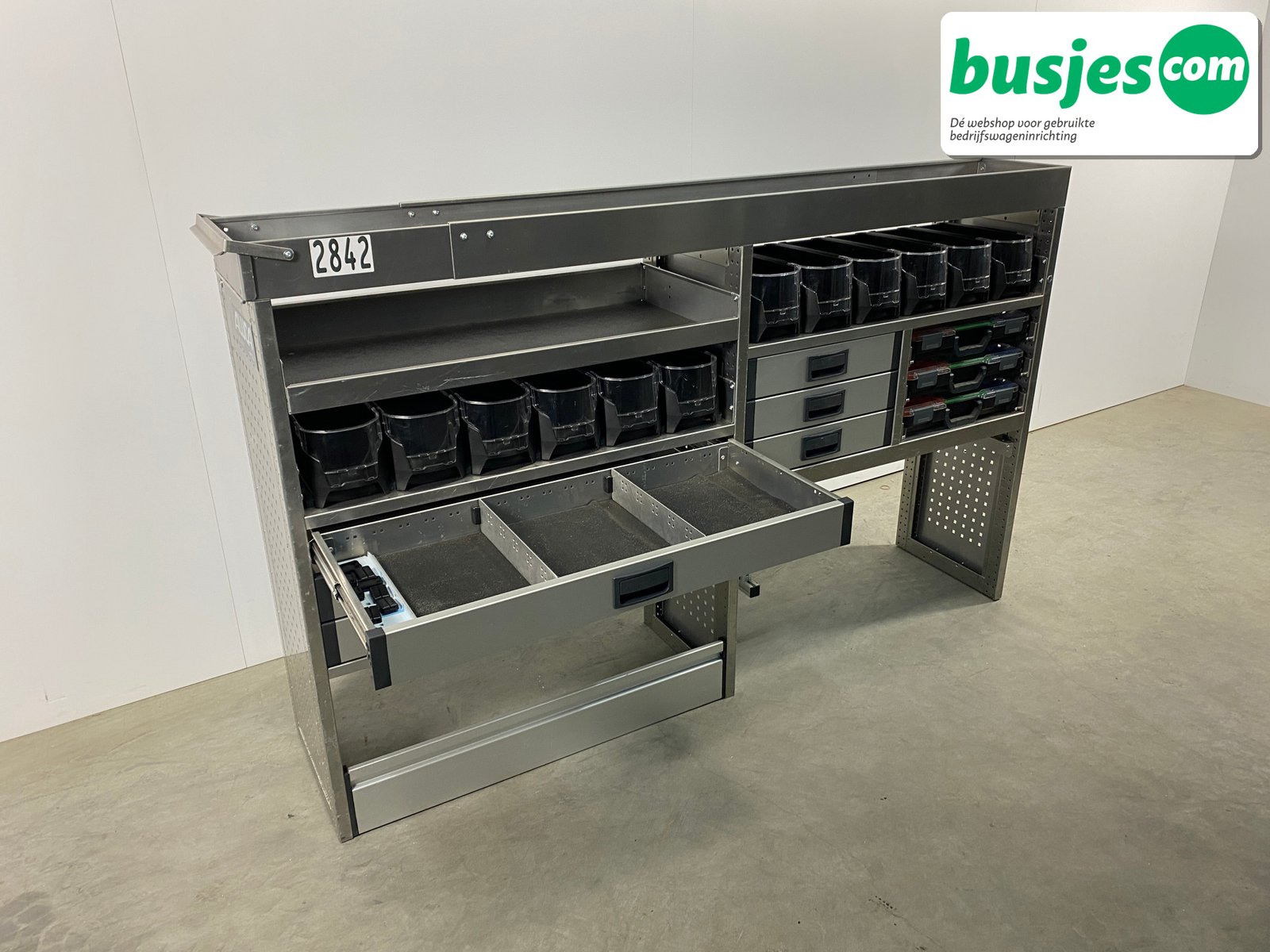 Aluca bedrijfswageninrichting 1990x425x1255mm (2842) - Afbeelding 8