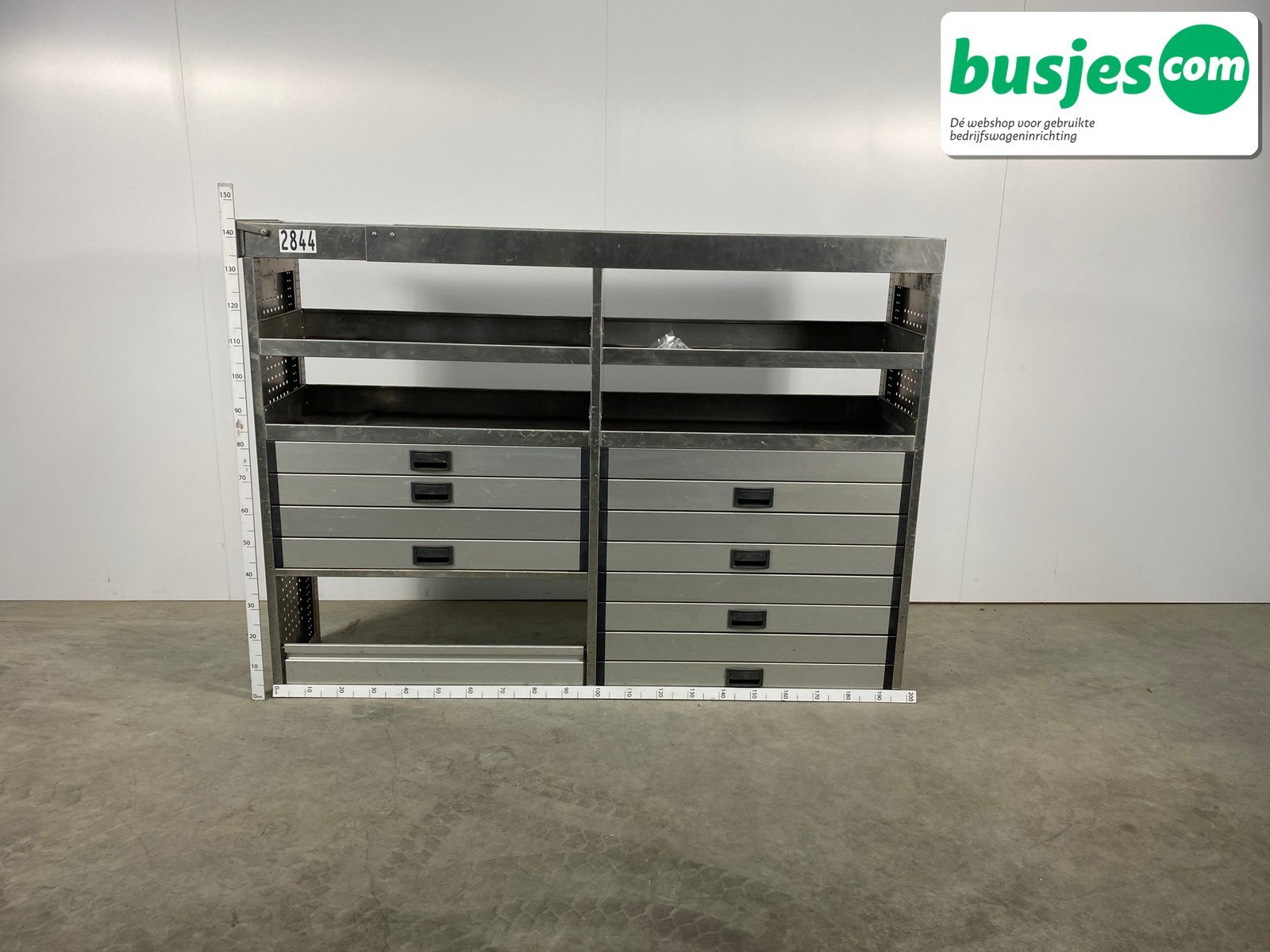 Aluca bedrijfswageninrichting 1990x420x1445mm (2844)