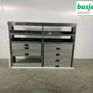 Aluca bedrijfswageninrichting 1990x420x1445mm (2844)