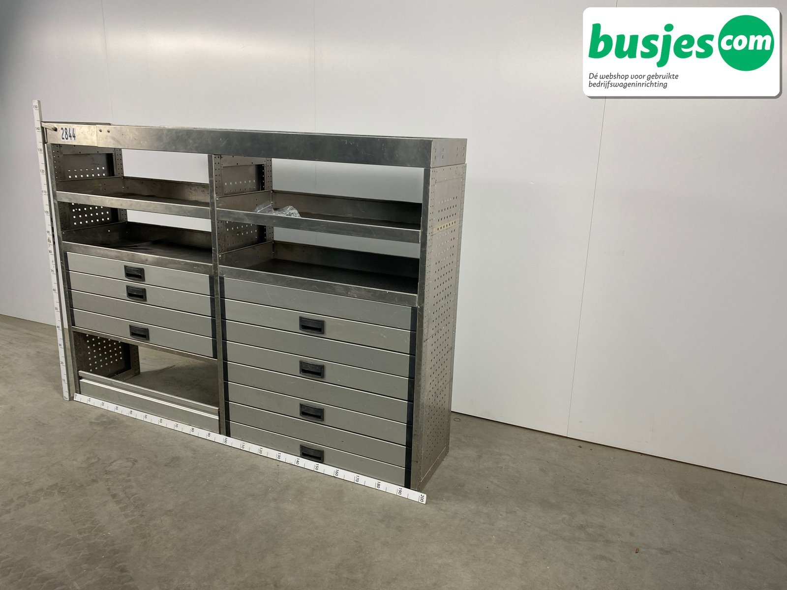 Aluca bedrijfswageninrichting 1990x420x1445mm (2844) - Afbeelding 3