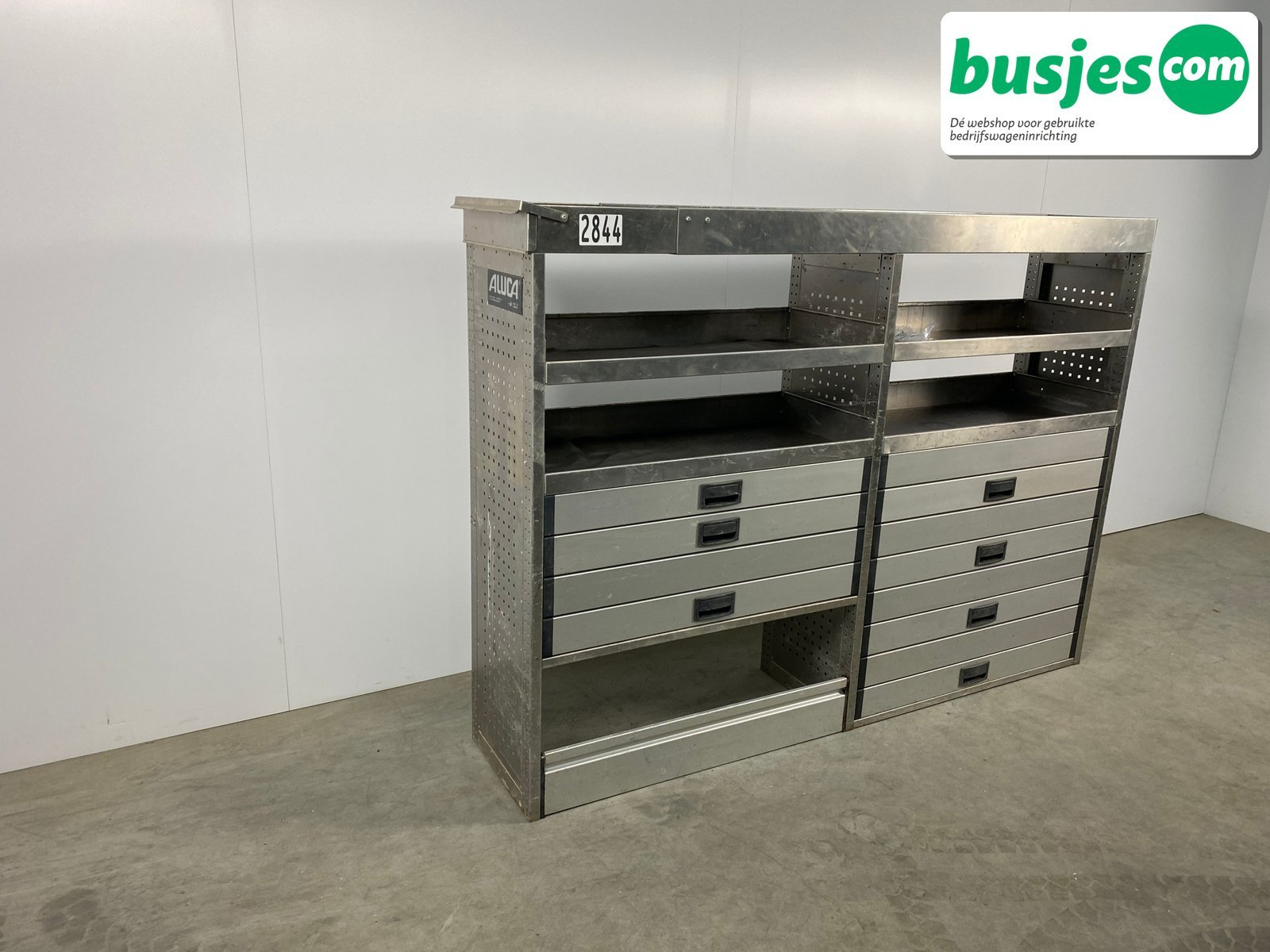 Aluca bedrijfswageninrichting 1990x420x1445mm (2844) - Afbeelding 4