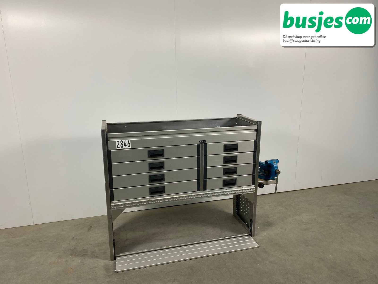 Aluca bedrijfswageninrichting 1255x420x105mm (2846) - Afbeelding 5