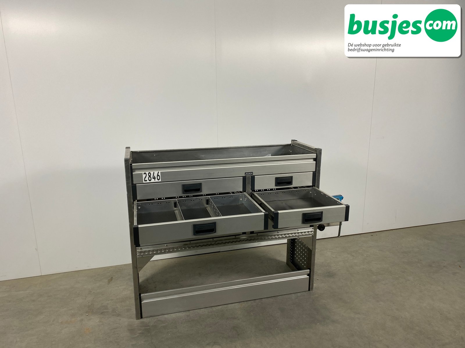 Aluca bedrijfswageninrichting 1255x420x105mm (2846) - Afbeelding 8