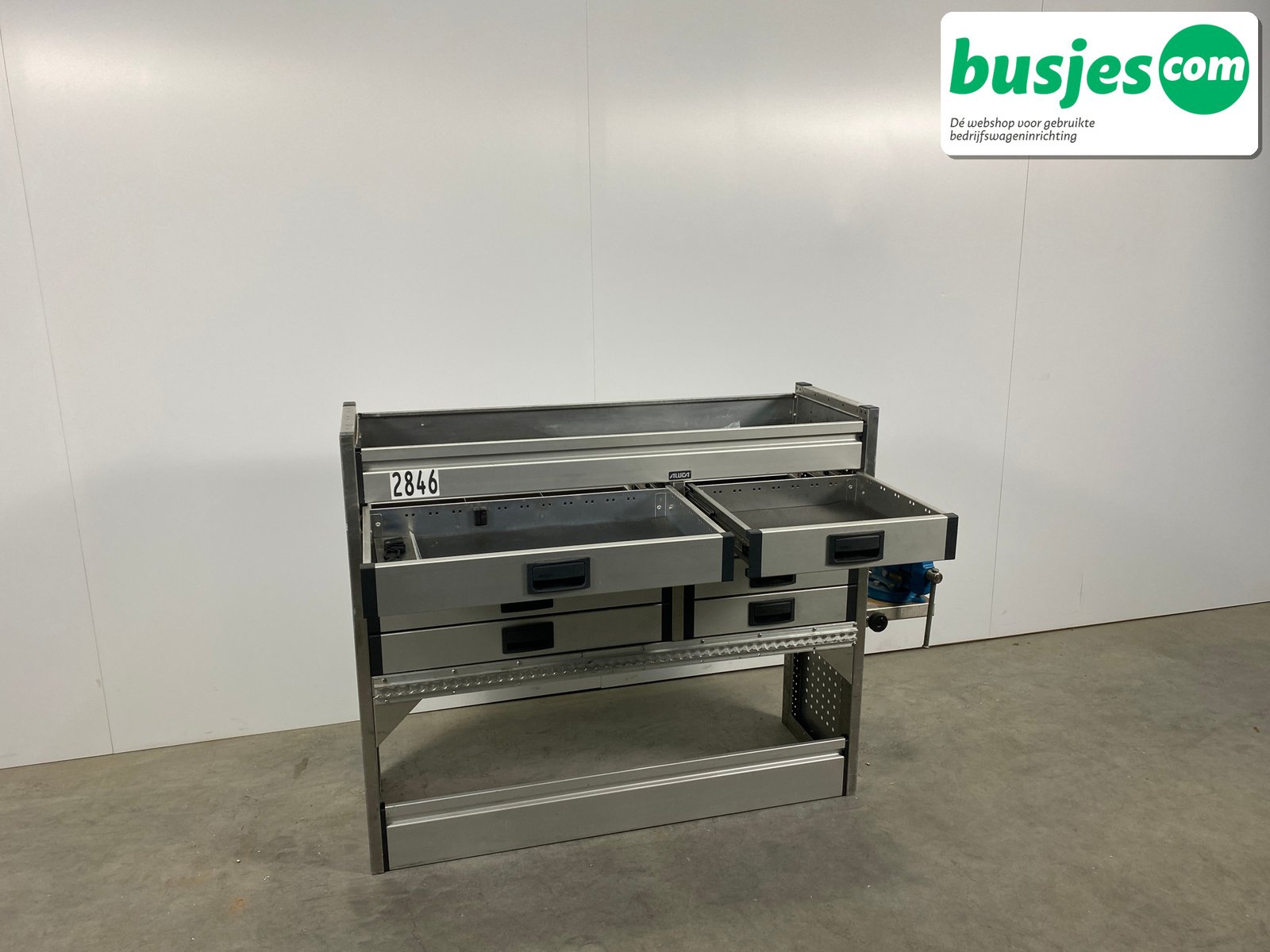 Aluca bedrijfswageninrichting 1255x420x105mm (2846) - Afbeelding 9