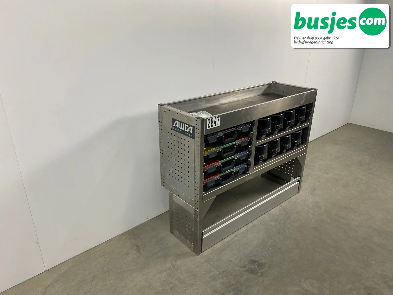 Aluca bedrijfswageninrichting 1255x420x955mm (2847) - Afbeelding 4