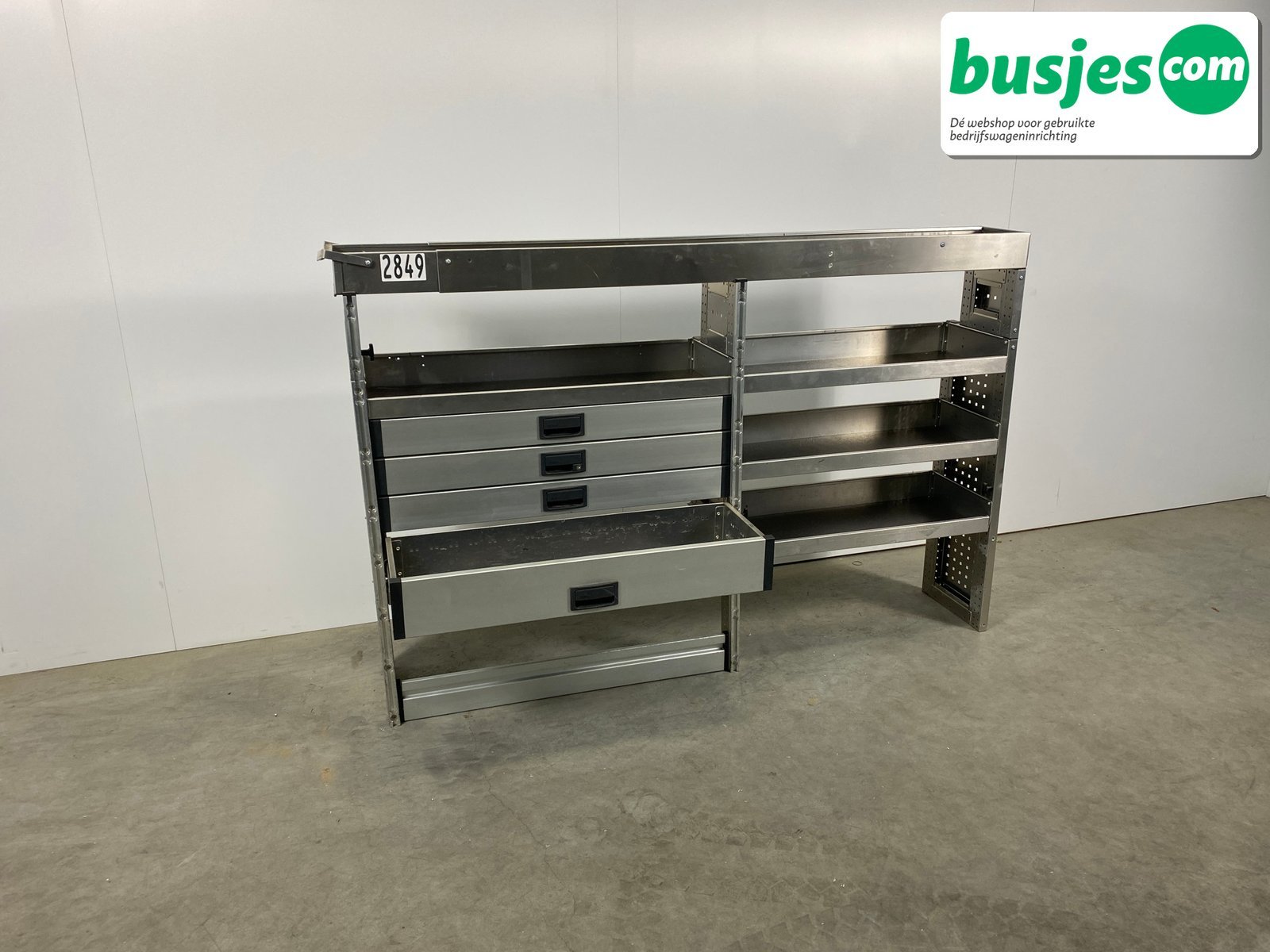 Aluca bedrijfswageninrichting 1865x320x1250mm (2849) - Afbeelding 5