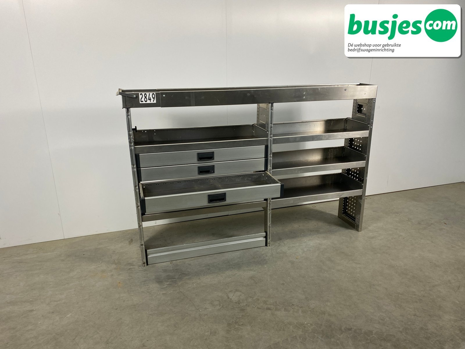 Aluca bedrijfswageninrichting 1865x320x1250mm (2849) - Afbeelding 6