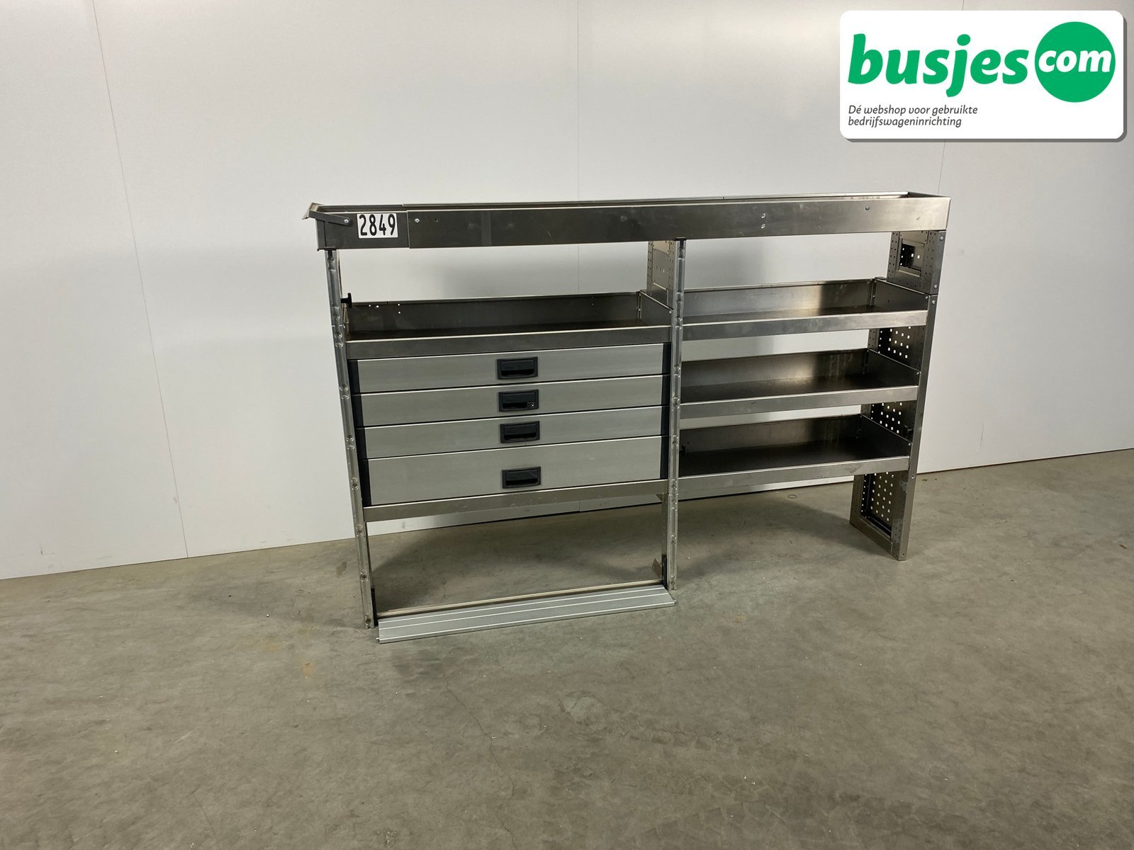 Aluca bedrijfswageninrichting 1865x320x1250mm (2849) - Afbeelding 9