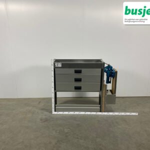 Aluca bedrijfswageninrichting 880x320x945mm (2851)