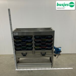 Aluca bedrijfswageninrichting 1010x420x1050mm (2852)