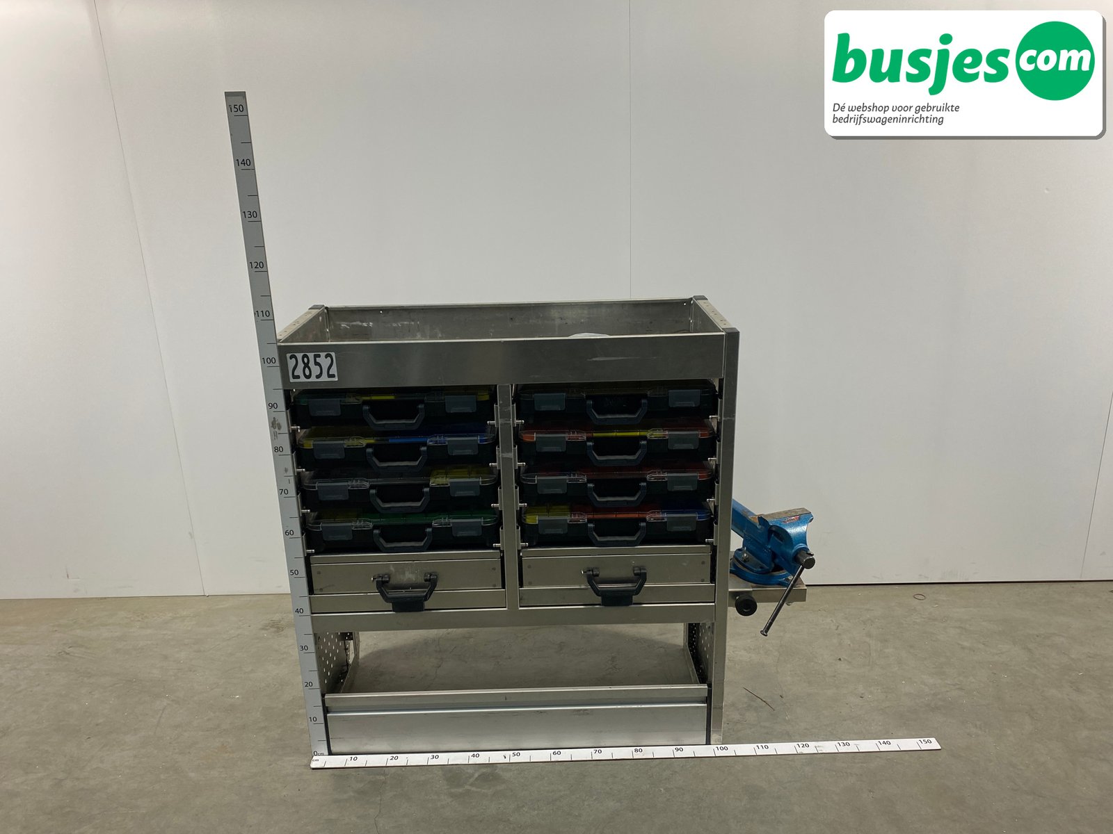 Aluca bedrijfswageninrichting 1010x420x1050mm (2852) - Afbeelding 2