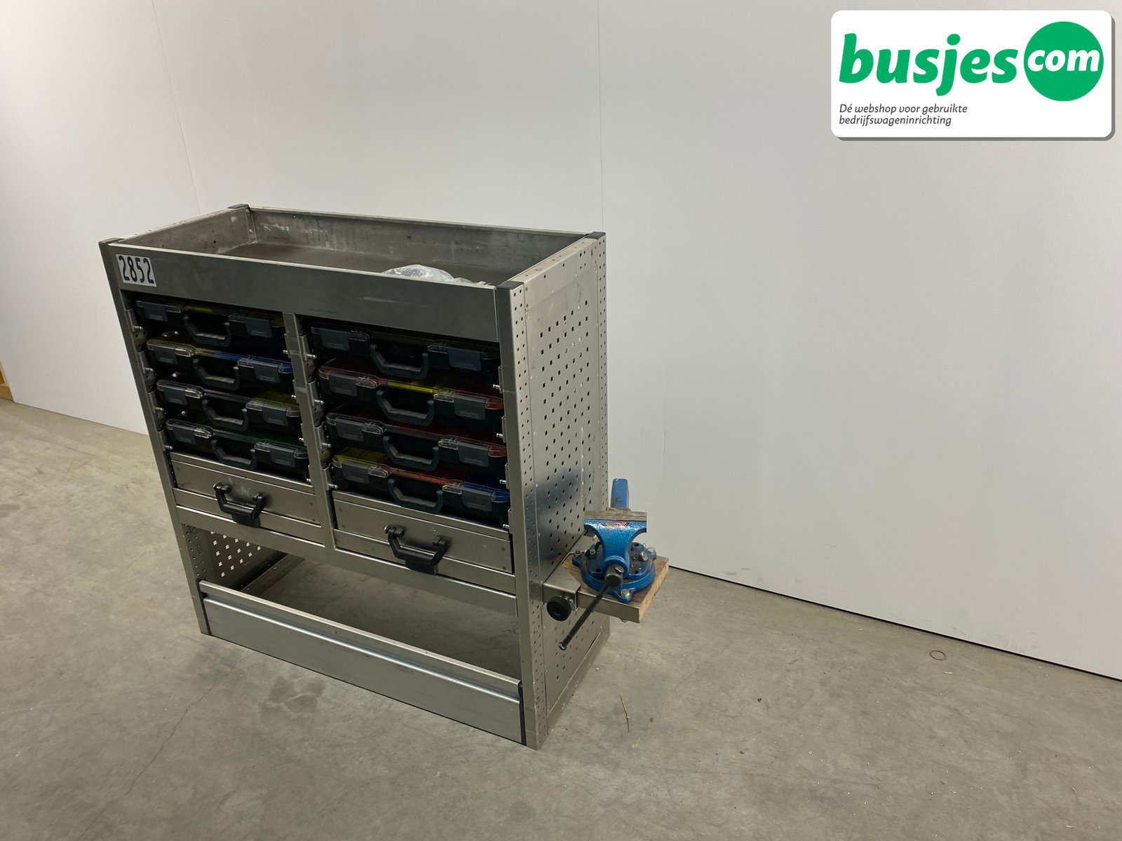 Aluca bedrijfswageninrichting 1010x420x1050mm (2852) - Afbeelding 3