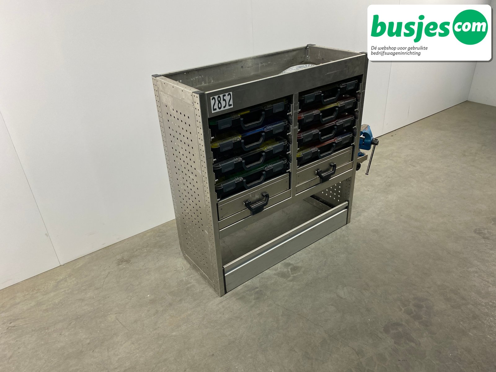 Aluca bedrijfswageninrichting 1010x420x1050mm (2852) - Afbeelding 4