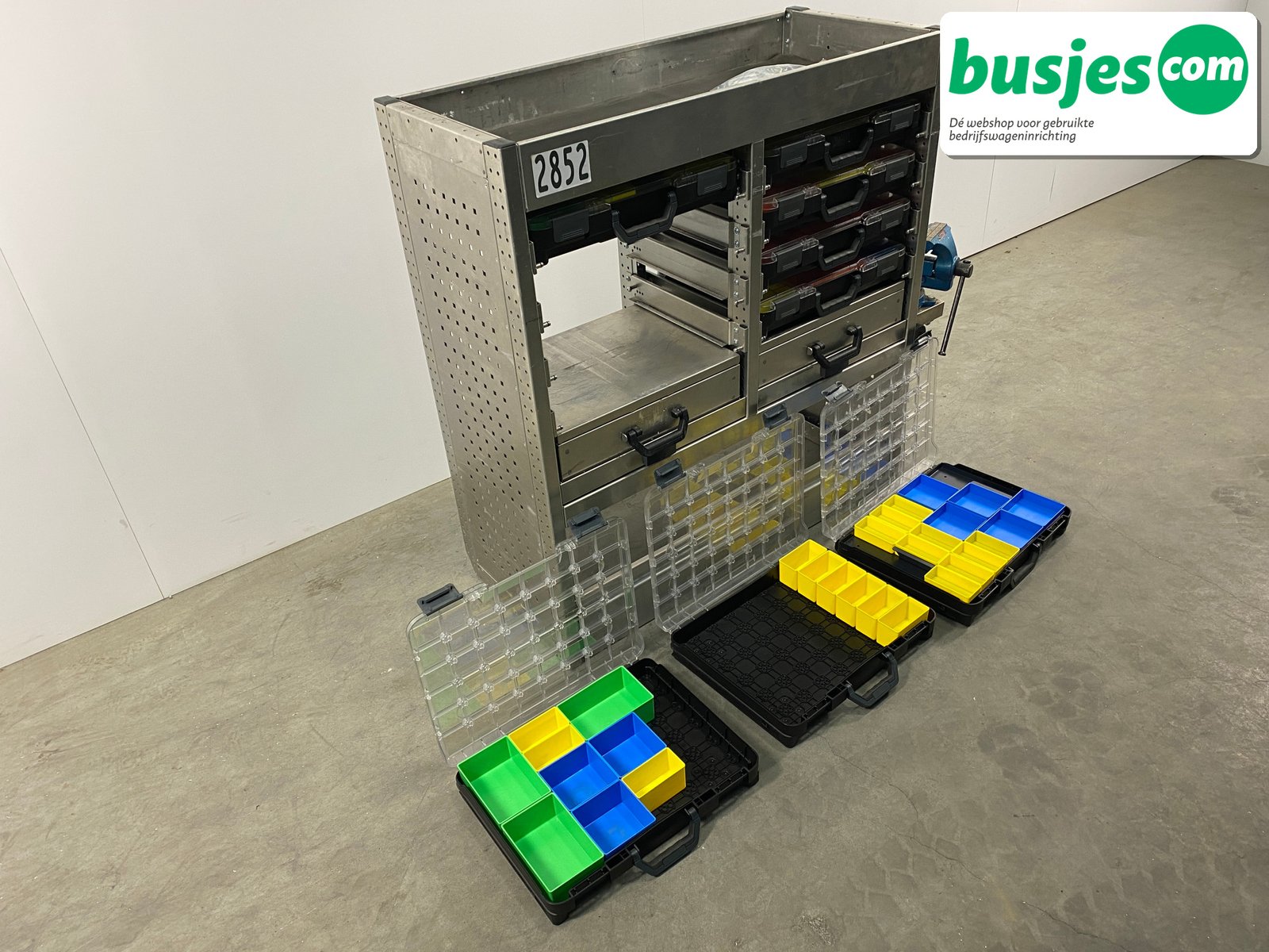 Aluca bedrijfswageninrichting 1010x420x1050mm (2852) - Afbeelding 6