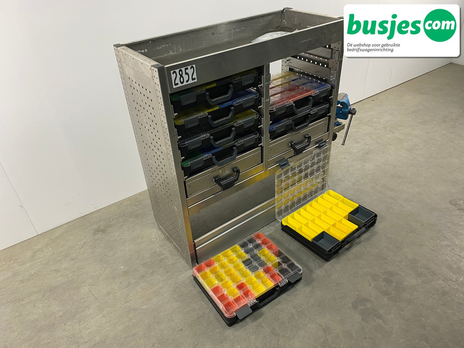 Aluca bedrijfswageninrichting 1010x420x1050mm (2852) - Afbeelding 8