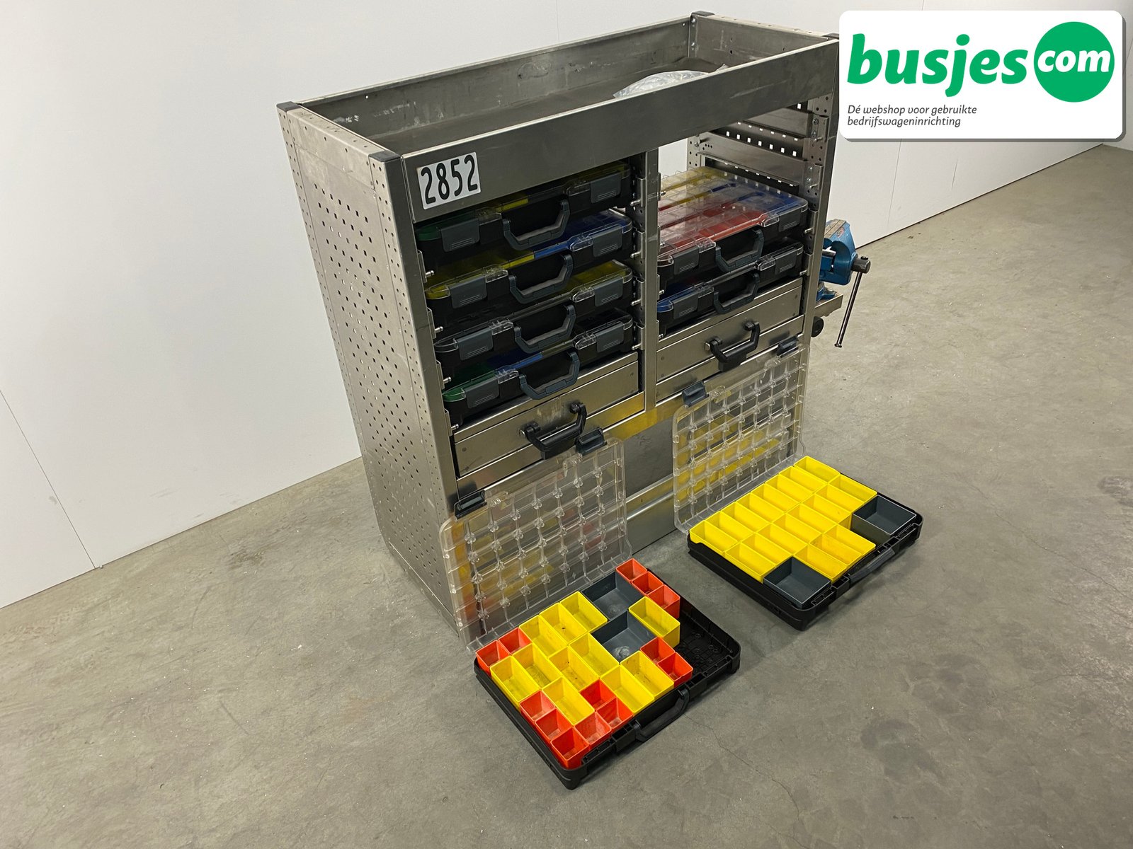 Aluca bedrijfswageninrichting 1010x420x1050mm (2852) - Afbeelding 9