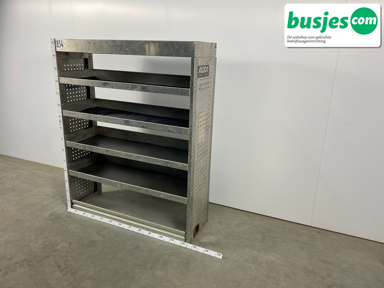 Aluca bedrijfswageninrichting 1260x420x1550mm (2854) - Afbeelding 3