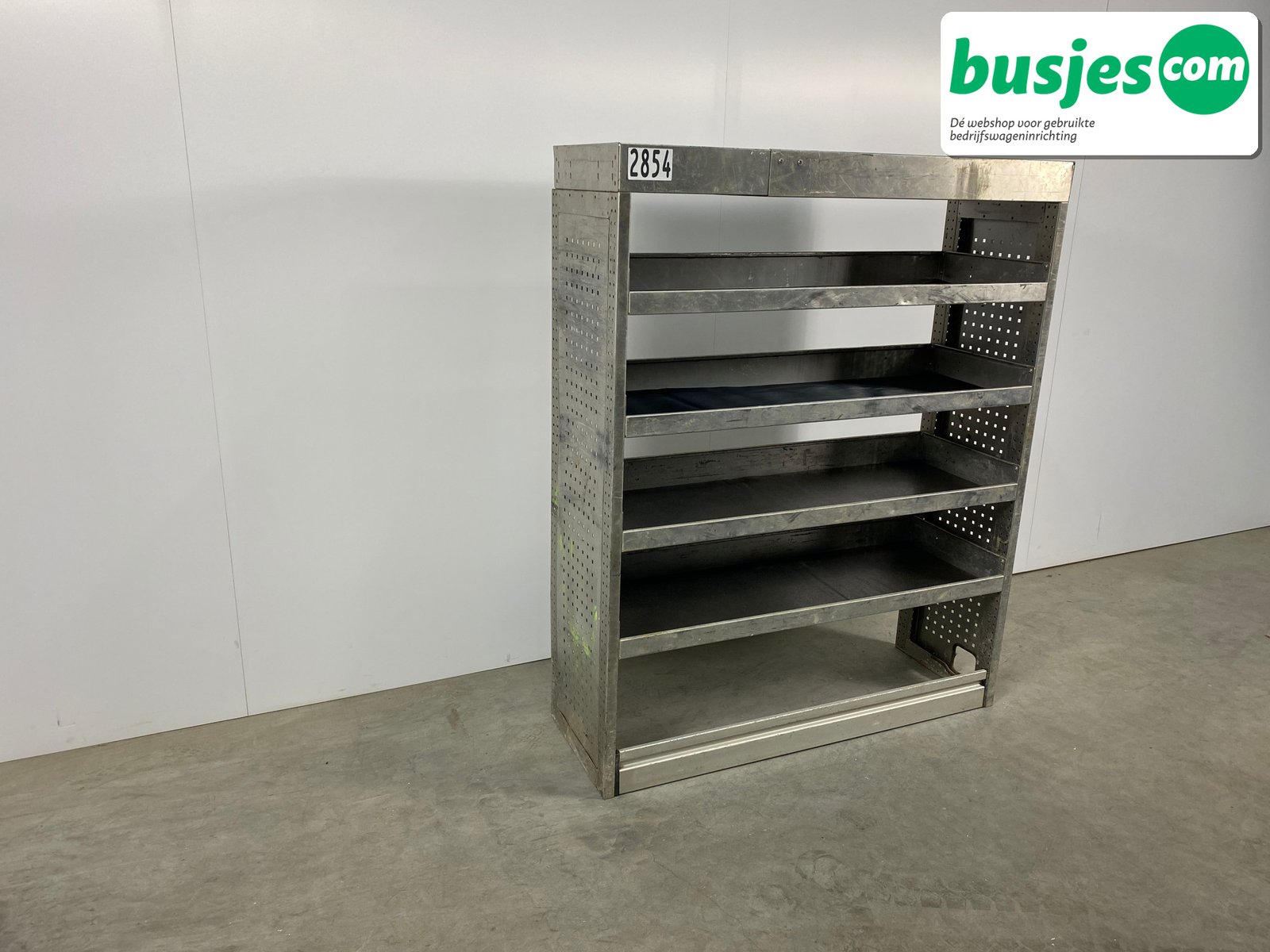 Aluca bedrijfswageninrichting 1260x420x1550mm (2854) - Afbeelding 4