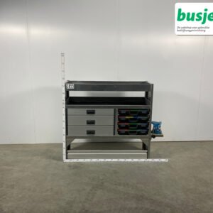Aluca bedrijfswageninrichting 1255x420x1155mm (2855)