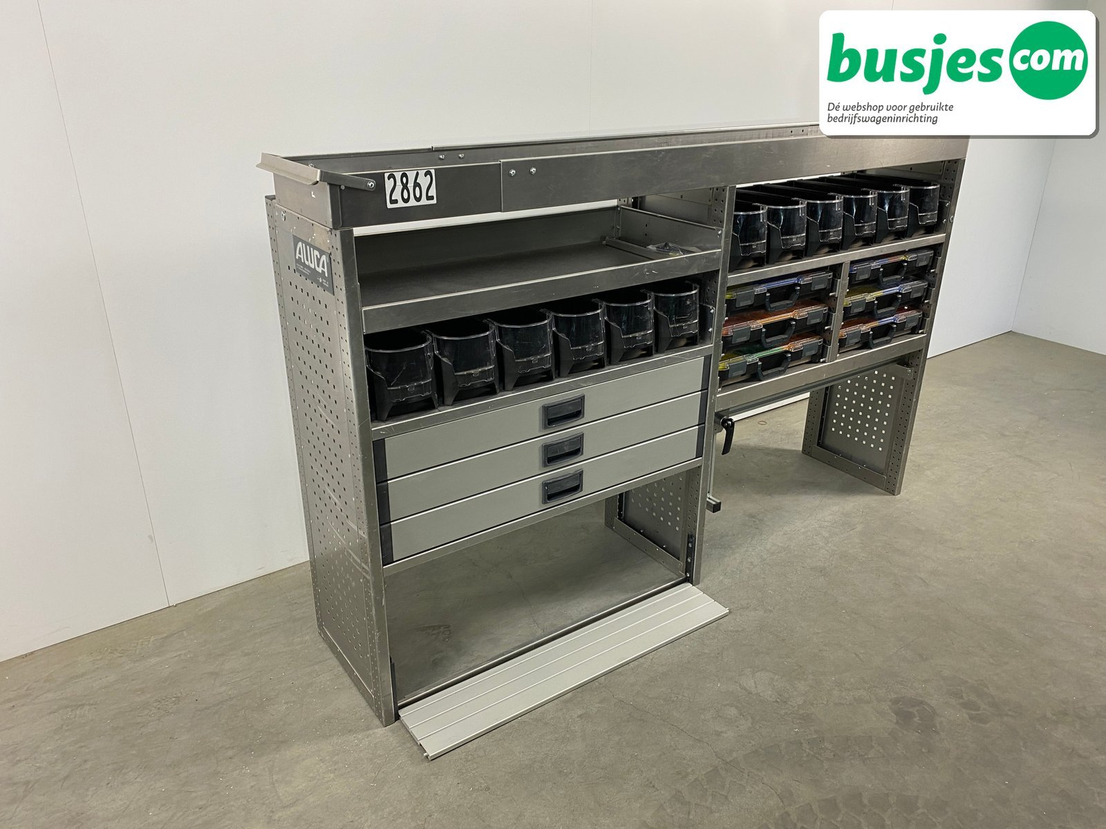 Aluca bedrijfswageninrichting 1990x420x1255mm (2862) - Afbeelding 5