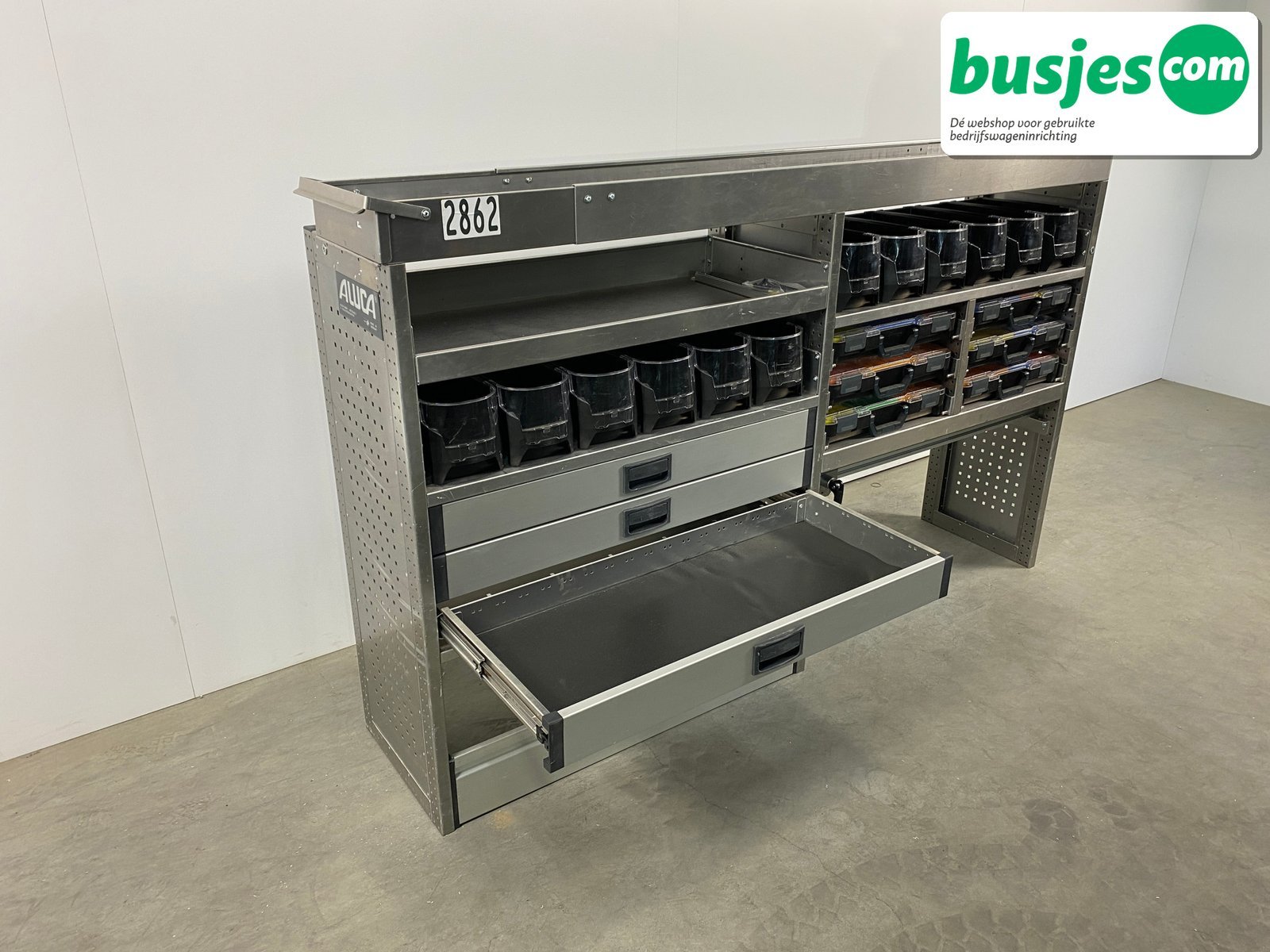 Aluca bedrijfswageninrichting 1990x420x1255mm (2862) - Afbeelding 6