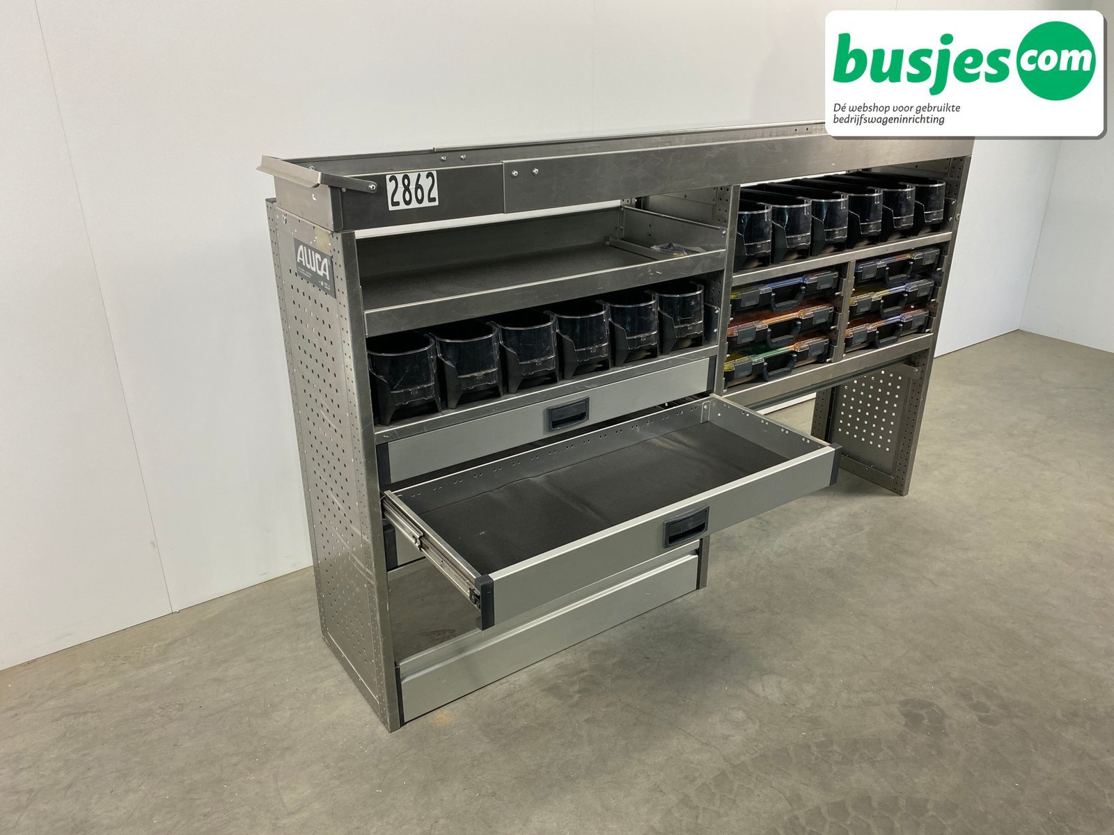 Aluca bedrijfswageninrichting 1990x420x1255mm (2862) - Afbeelding 7