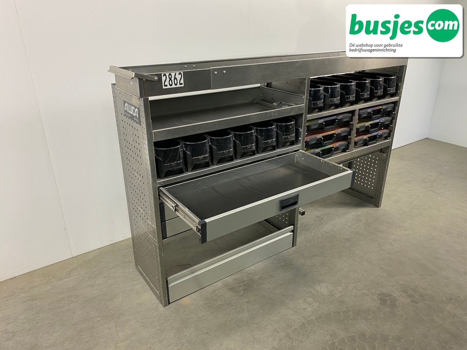 Aluca bedrijfswageninrichting 1990x420x1255mm (2862) - Afbeelding 8