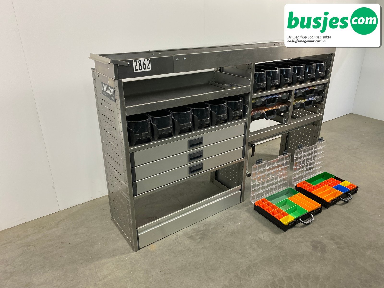 Aluca bedrijfswageninrichting 1990x420x1255mm (2862) - Afbeelding 9