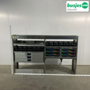 Aluca bedrijfswageninrichting 2020x420x1260mm (2864)
