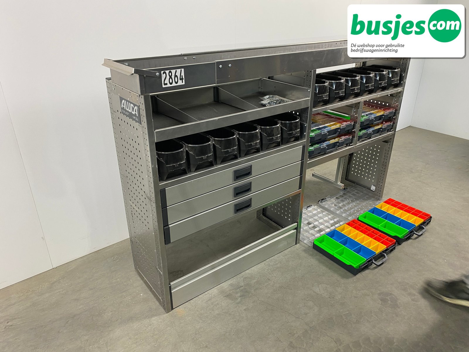 Aluca bedrijfswageninrichting 2020x420x1260mm (2864) - Afbeelding 11