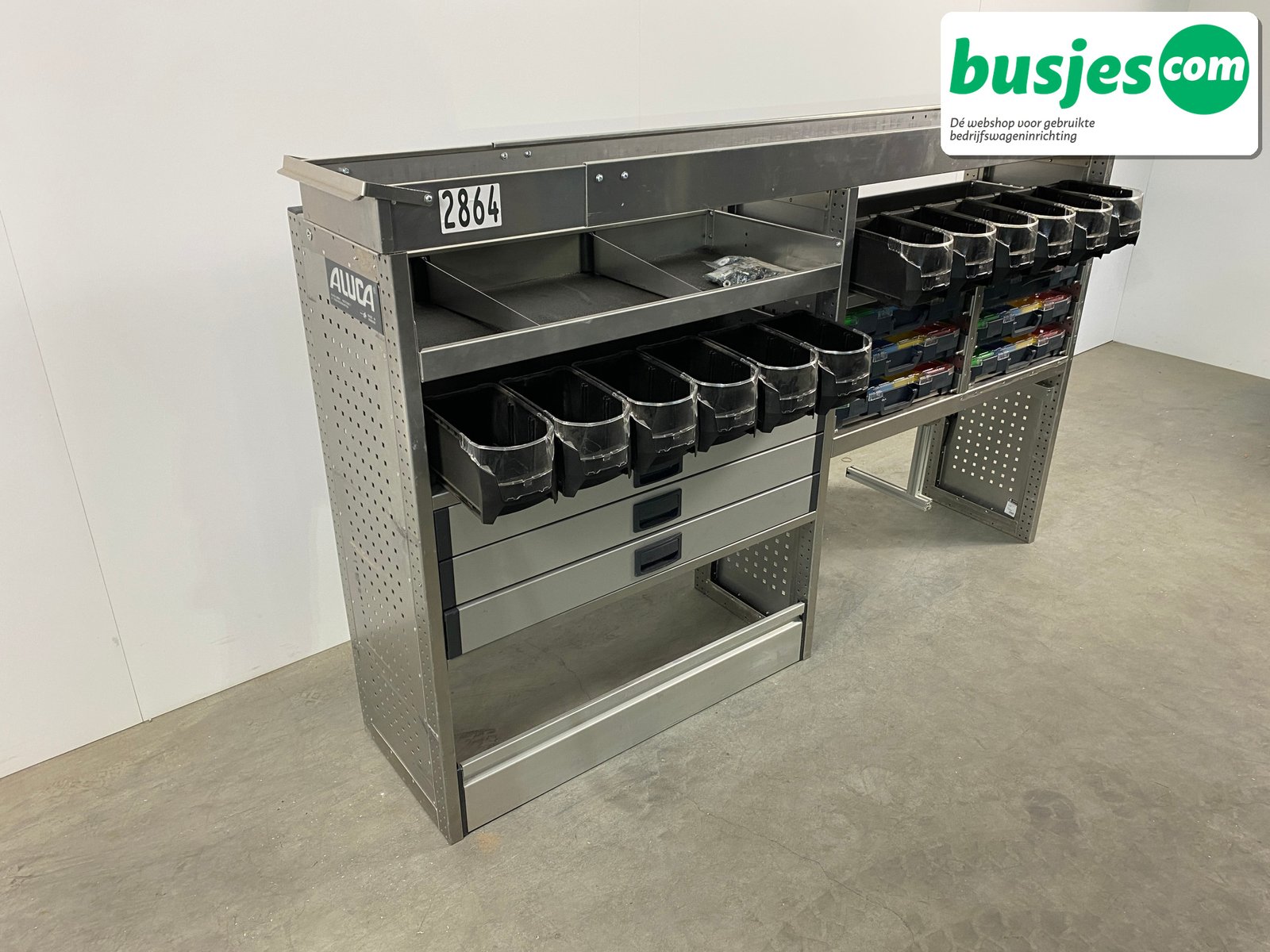 Aluca bedrijfswageninrichting 2020x420x1260mm (2864) - Afbeelding 12