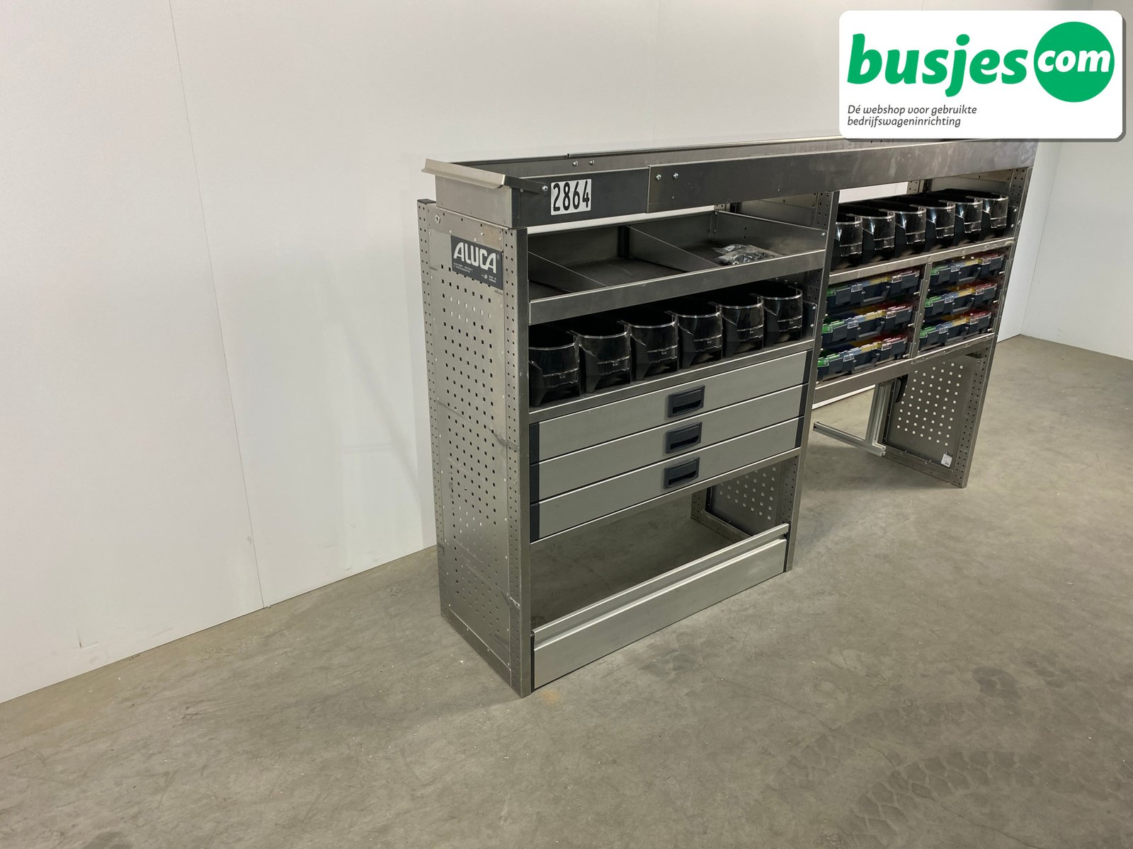 Aluca bedrijfswageninrichting 2020x420x1260mm (2864) - Afbeelding 4